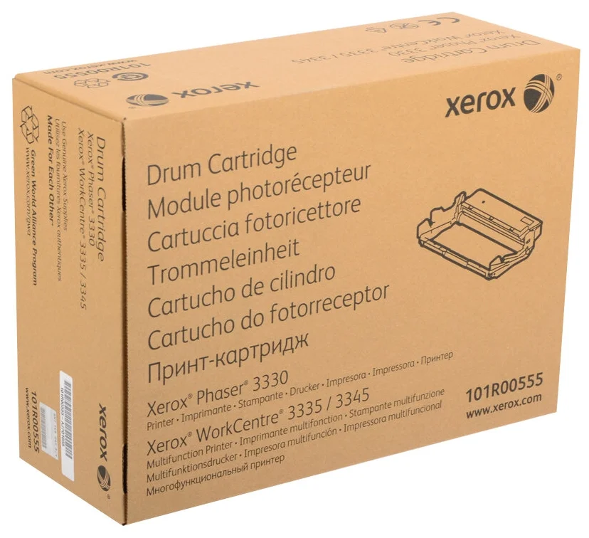 Блок фотобарабана Xerox (копи-картридж) к WC 3335/3345 (101R00555); рес. 30000 стр. (тех. упаковка)