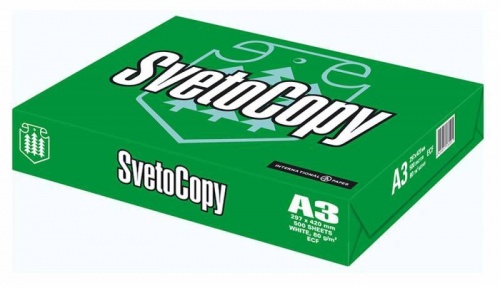 Бумага офисная A3 "SvetoCopy Classic", 80 г/м2, 146% CIE, 500 листов